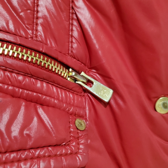 Montecore Removable Hooded Red Jacket Size M - Picture 5 of 10